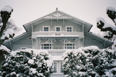 Villa Ruscha im Winter