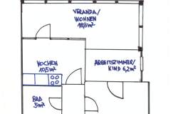 Grundriss Wohnung 7